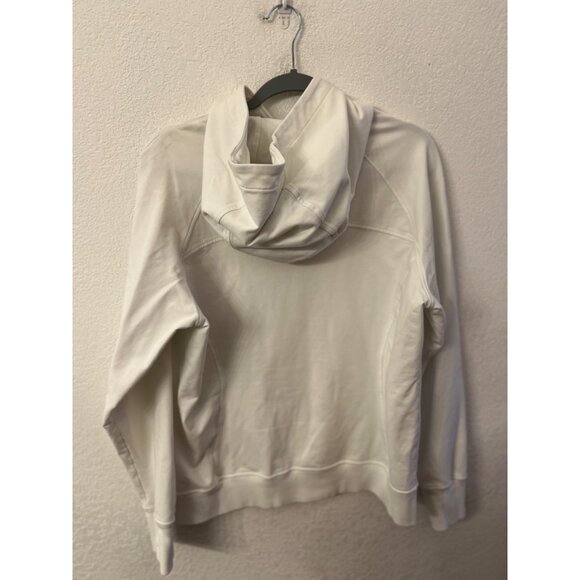 Lululemon white hooded pullover women size 10 - Picture 2 of 7